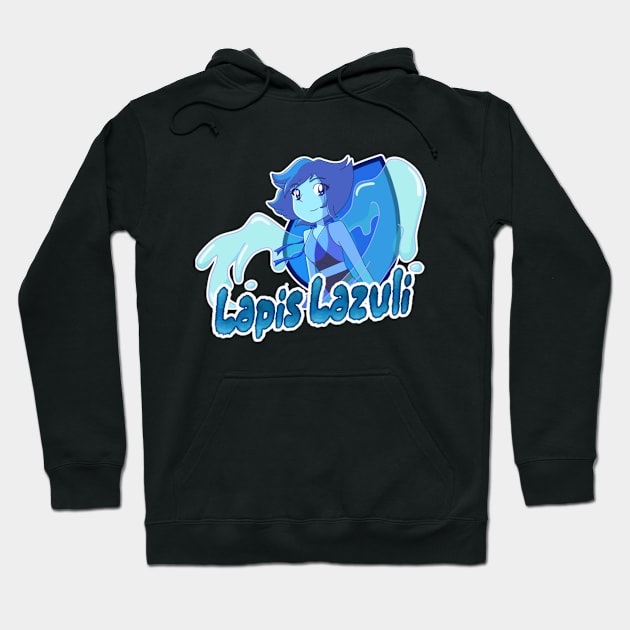 Lapiz Lazuli Hoodie by CherushiMetsumari